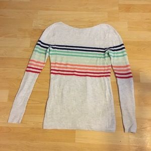 ❄️ Gap Rainbow Striped Sweater